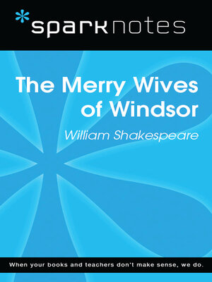 cover image of The Merry Wives of Windsor (SparkNotes Literature Guide)